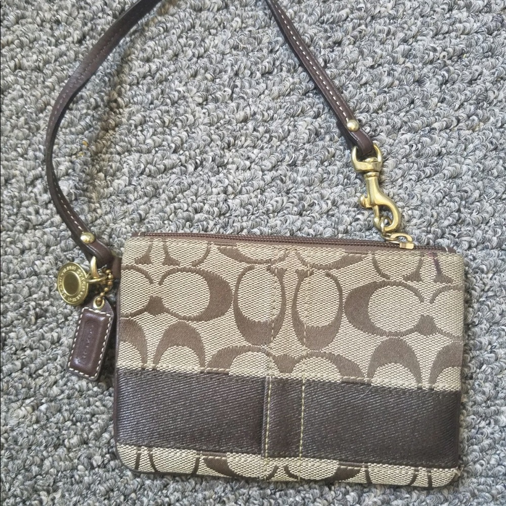 Coach wristlet